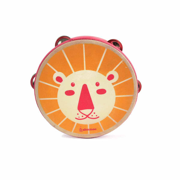 Wooden Musical Lion Tambourine Toy (1 Years+)