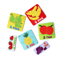 Fruit puzzle - Set Of 6 Puzzles - (3 Years+)