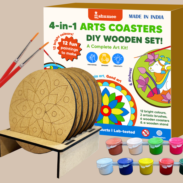 DIY Mandala Coaster Art Kit