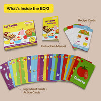 Let's Cook Strategy Card Game With 92 Cards & Fun Recipe (6+ Years)