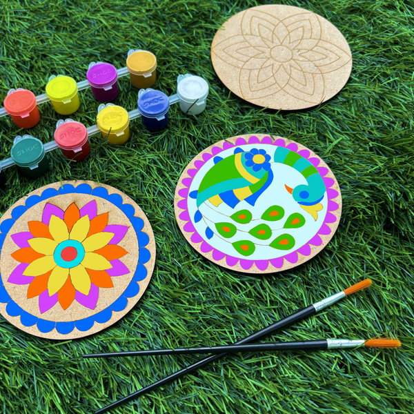 DIY Mandala Coaster Art Kit