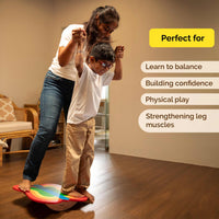 Wooden Butterfly Balance Board - Self Balancing Activity Toy (3+ Years)