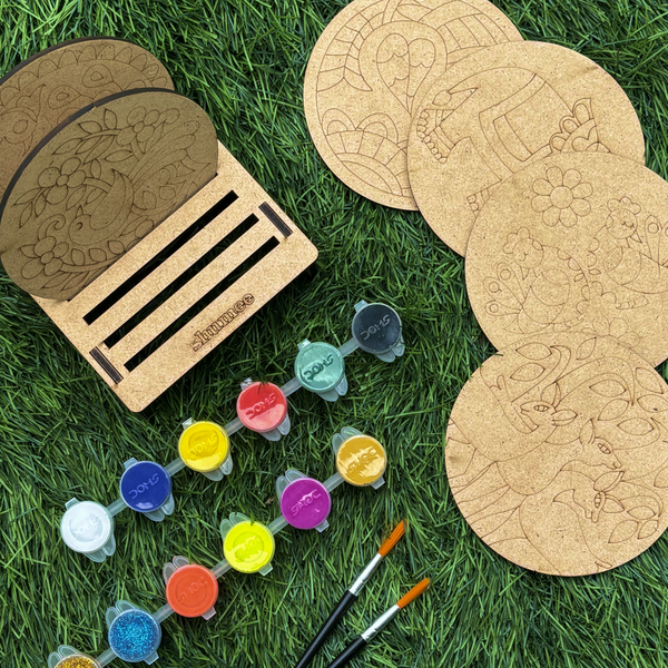 DIY Mandala Coaster Art Kit