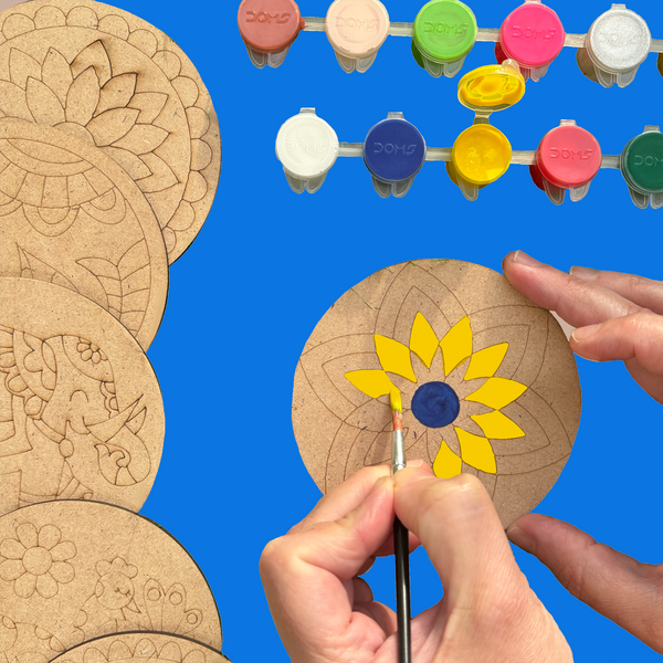 DIY Mandala Coaster Art Kit