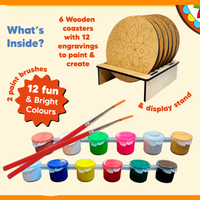 DIY Mandala Coaster Art Kit