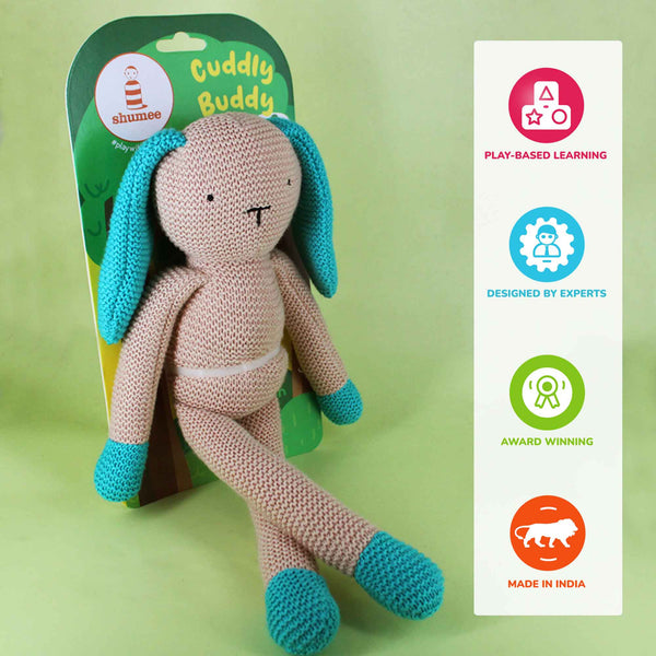 Soft Plush Knitted Oreo Cuddly Toy (1 Years+)