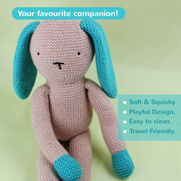 Soft Plush Knitted Oreo Cuddly Toy (1 Years+)