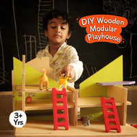DIY Wooden Modular Playhouse  - 3 Years+