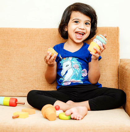 Wooden Magentic Ice cream Toy Set (3 Years+)
