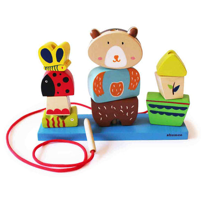 Jungle Lacing and Threading Toy
