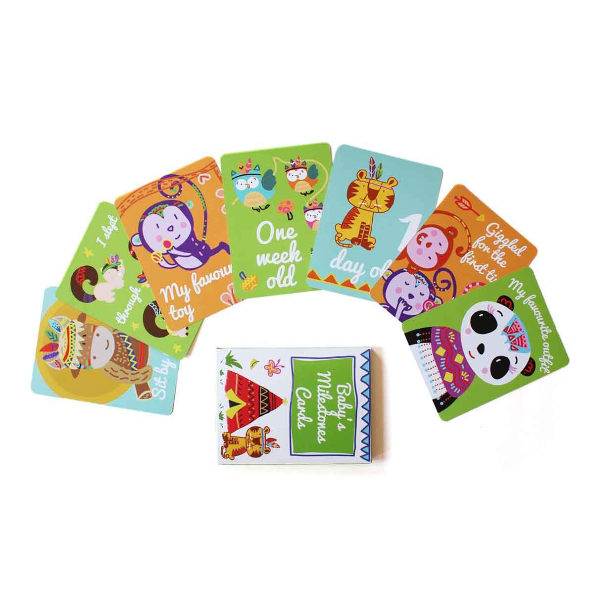 Baby's Precious Milestones Cards for (0-2 years)