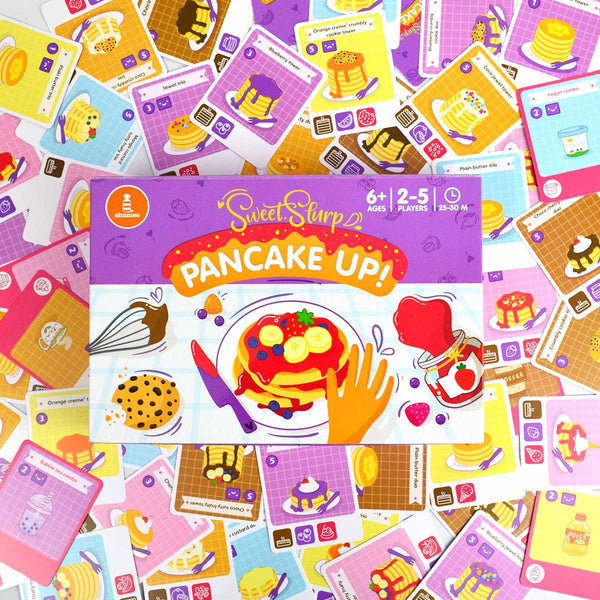 Sweet Slurrp Pancake Up - Fun Family Board Game - (6 Years+)