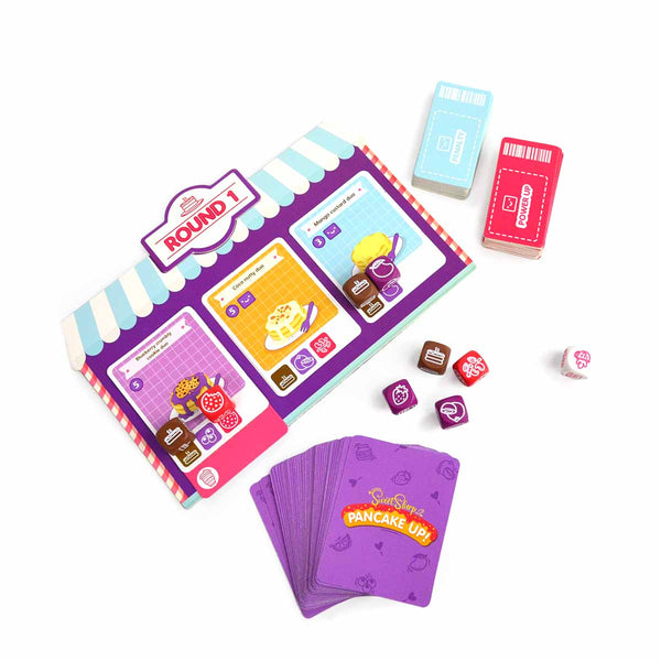 Sweet Slurrp Pancake Up - Fun Family Board Game - (6 Years+)