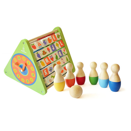 Activity Triangle and Bowling Pins Combo (2-6 years)