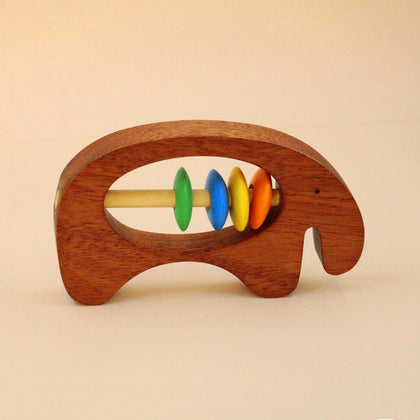wooden rattle toys