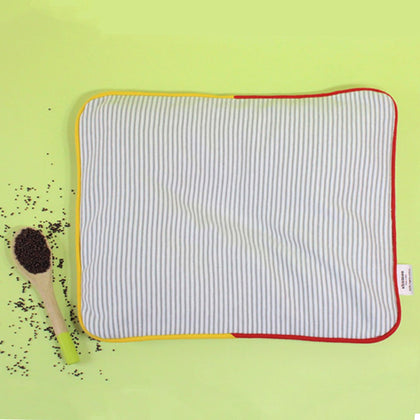 Striped Organic Mustard Seed Pillow for Babies (0+ Months)