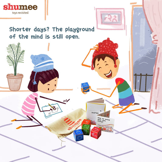 Why should indoor play be confined by walls in winter?