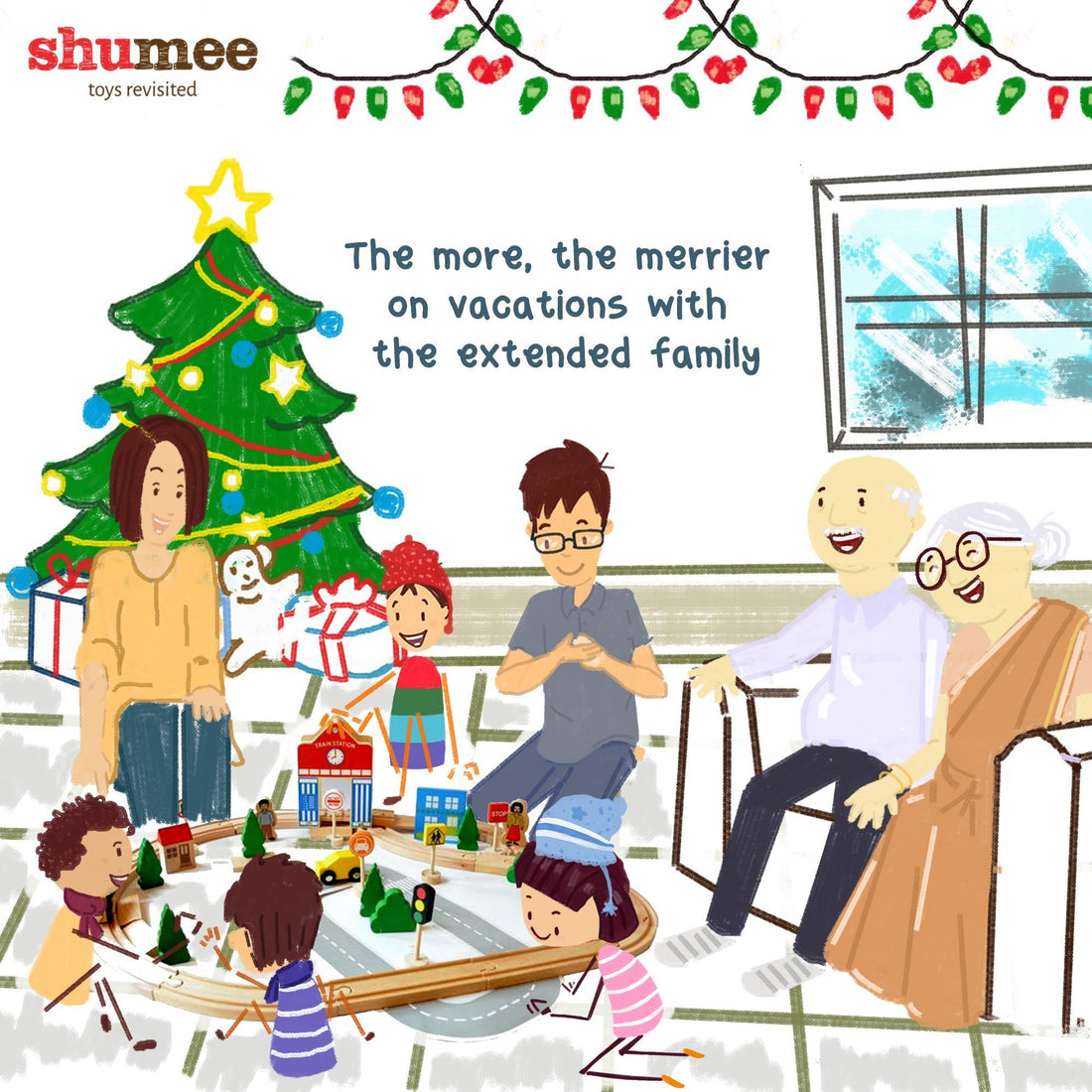 Holidays - a time to be merry with extended family