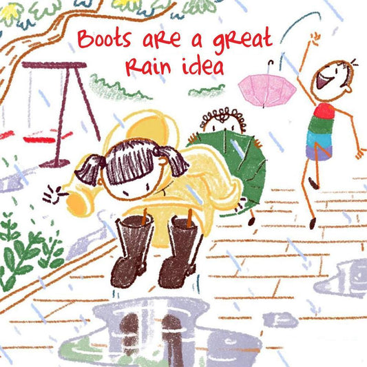 Monsoon-Rainy Season Kids Image