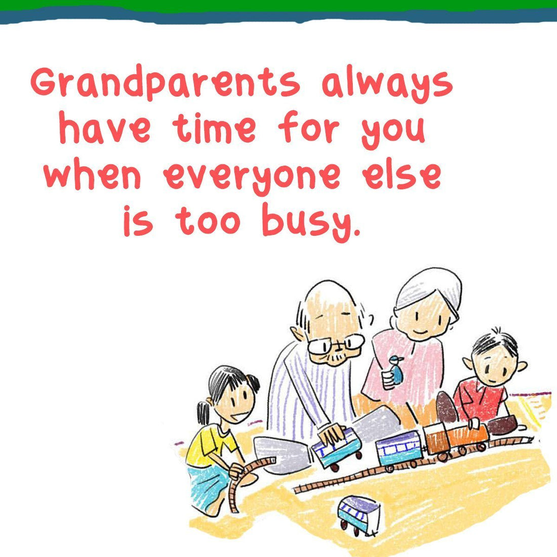 Grandparents! Twice the love & double the fun!!