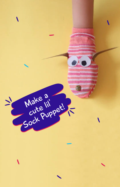 Easy to Make DIY Sock Puppet