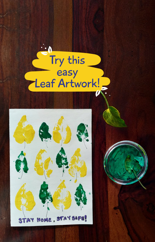 DIY Leaf Artwork for Kids