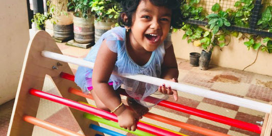 Pikler Triangle: What is it and why do kids love it?