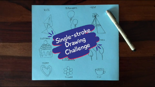 Take the Single Stroke Drawing Challenge
