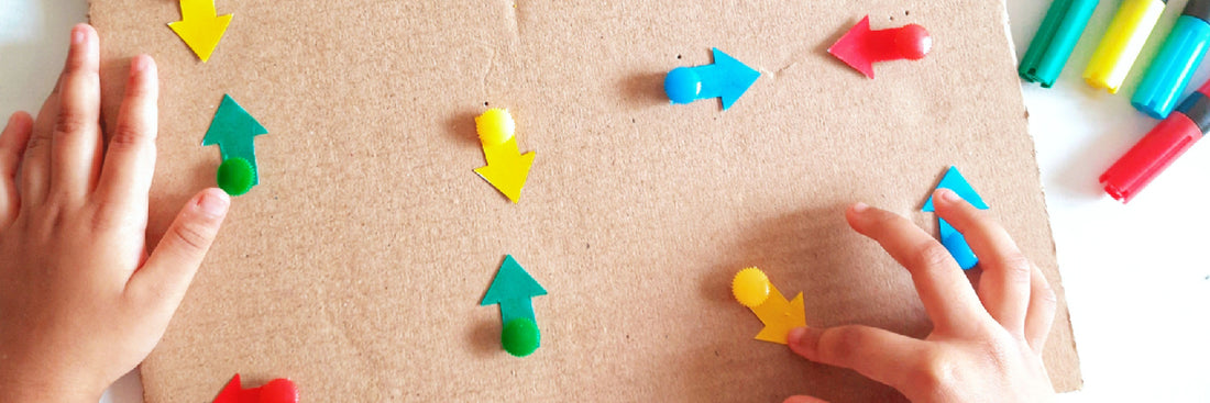 Left, right, up, down! Fun game to teach your child directions.