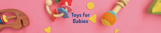 So your baby is six months old! Toys to help them develop better.