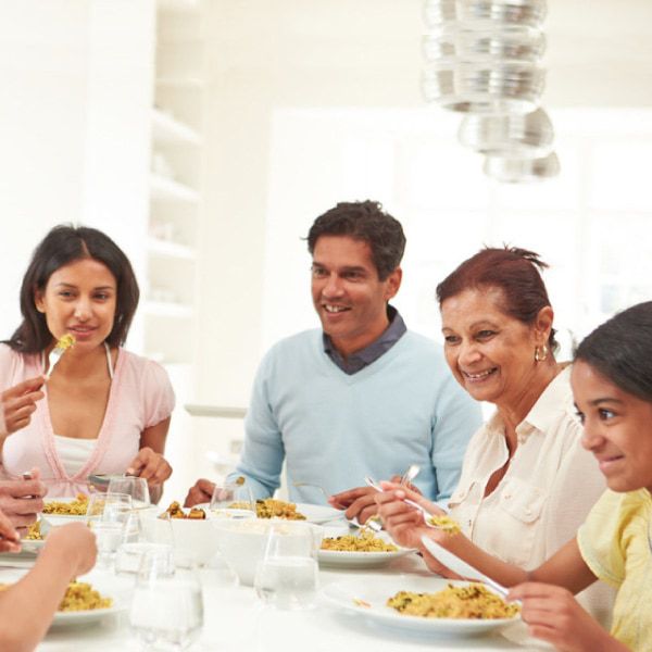 Why a family meal is important for kids and families.