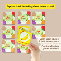 Snap-Cards & Trivia Game Set (4 Years+) I Eat A Rainbow I Pack of 5