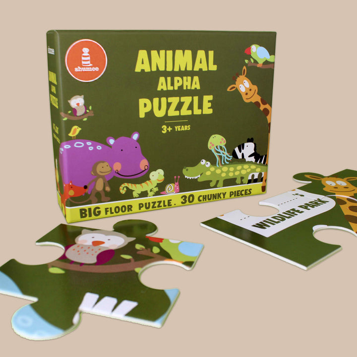 Animal Alphabet Floor Puzzle - 30 Large Pieces(3 Years+)