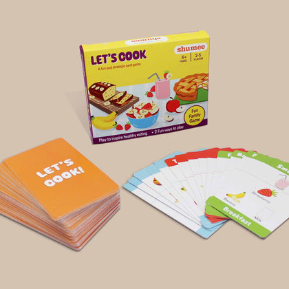 Let's Cook: Strategy Game - 92 Cards & Recipe Fun (6 Years+)