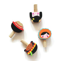 Globetrotter Twistees Set  - 2 Years+