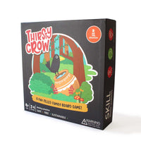 Wooden Thirsty Crow Board Game - Fun Family Game Set (4 Years+)