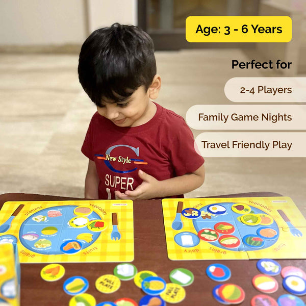 Buy online Full plate learning game at Shumee
