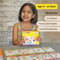 Let's Cook Strategy Card Game With 92 Cards & Fun Recipe (6+ Years)