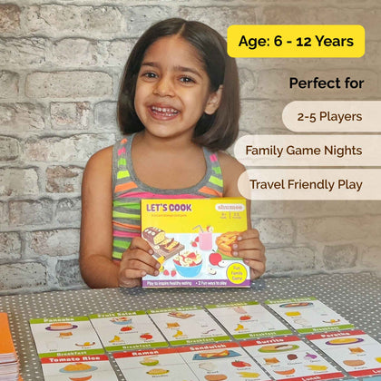 Let's Cook Strategy Card Game With 92 Cards & Fun Recipe (6+ Years)