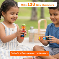 Dress Me up Wooden Rotate & Turn Puzzle - Set of 2 Puzzles (1+ years)