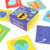 🎁 Solar System Memory Card Game set With 20 Cards (3+ Years)