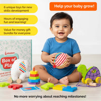 All-in-1 Baby Gift Box – Wooden & Organic Toys (1+ Years)