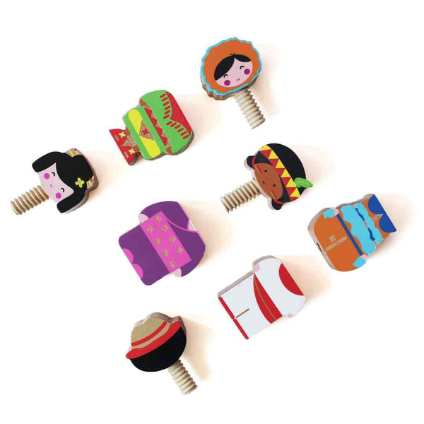 Globetrotter Twistees Set  - 2 Years+