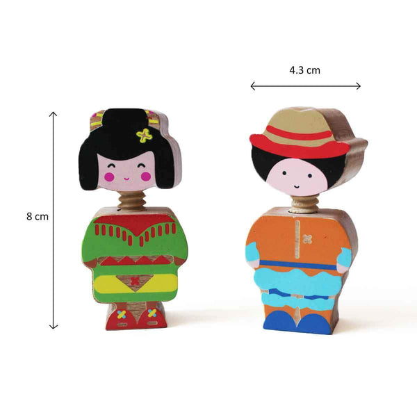 Globetrotter Twistees Set  - 2 Years+