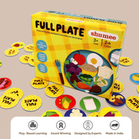 Full Plate - Toddler Learning Game with Double-Sided Boards (3 Years+)