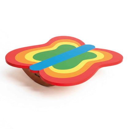 Wooden Butterfly Balance Board - Self Balancing Activity Toy (3+ Years)