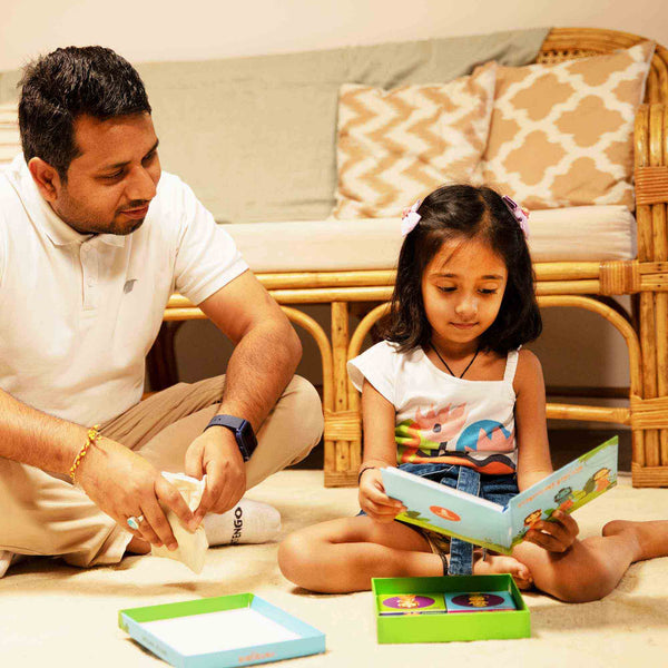 Ramayana Memory Game & Picture Book Set (4+ Years) - Mythology Educational Set for Your Kids & Gifting