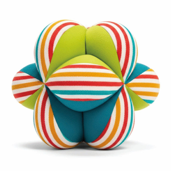 Soft Plush Clutch Ball For Babies With Rattle (0 Month+)