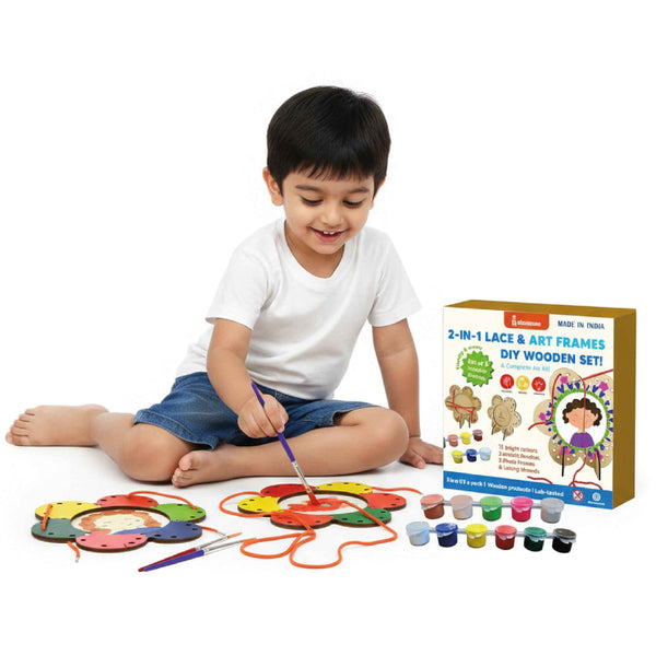 DIY Photo Frame Art & Craft Kit for Kids ( 5+ years)