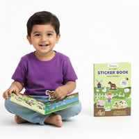 Farm Friends Sticker Book - 200+ stickers (3+ years)